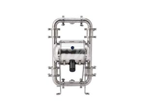 Sanitary-grade stainless steel pneumatic diaphragm pump