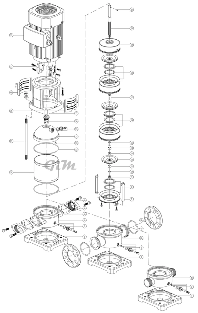 SR-vertical-stainless-steel-multi-stage-high-pressure-structure-fig1