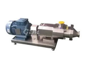 sanitary food grade twin-screw pump 2