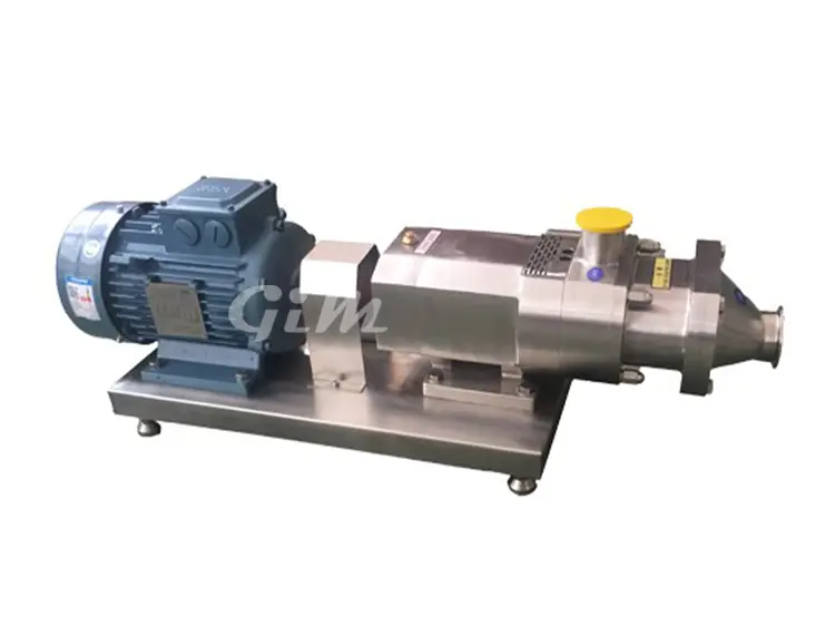 sanitary food grade twin-screw pump 2