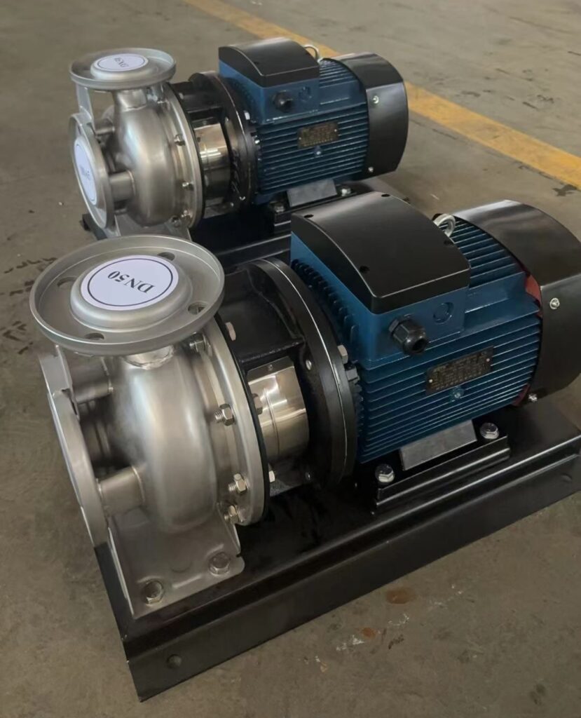 GZ-stainless-steel-horizontal-booster-end-suction-centrifugal-pump