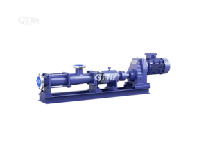 NMG screw pump with gearbox