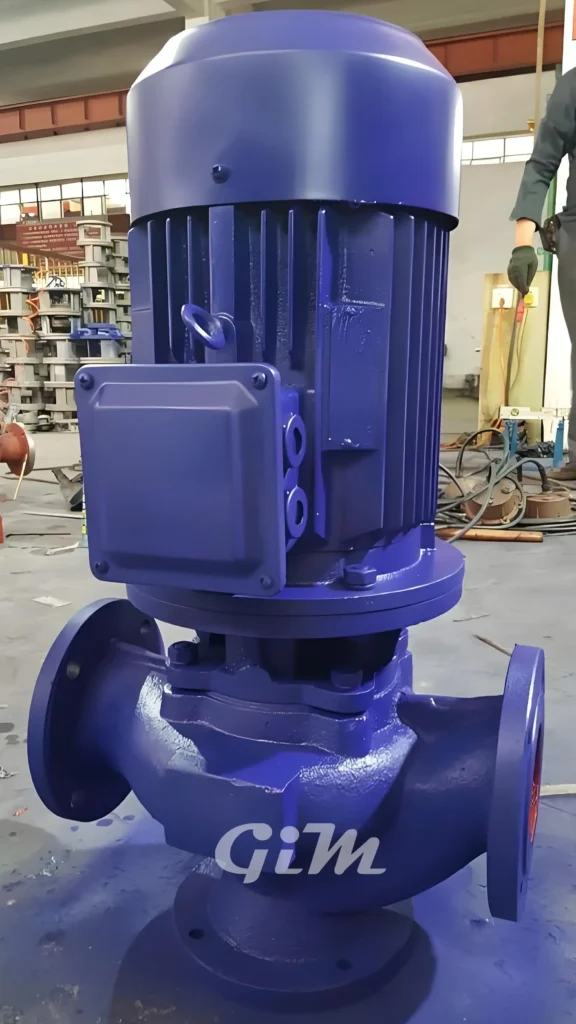 PS-vertical-pipeline-centrifugal-non-clog-sewage-sump-pump-detailed-fig1