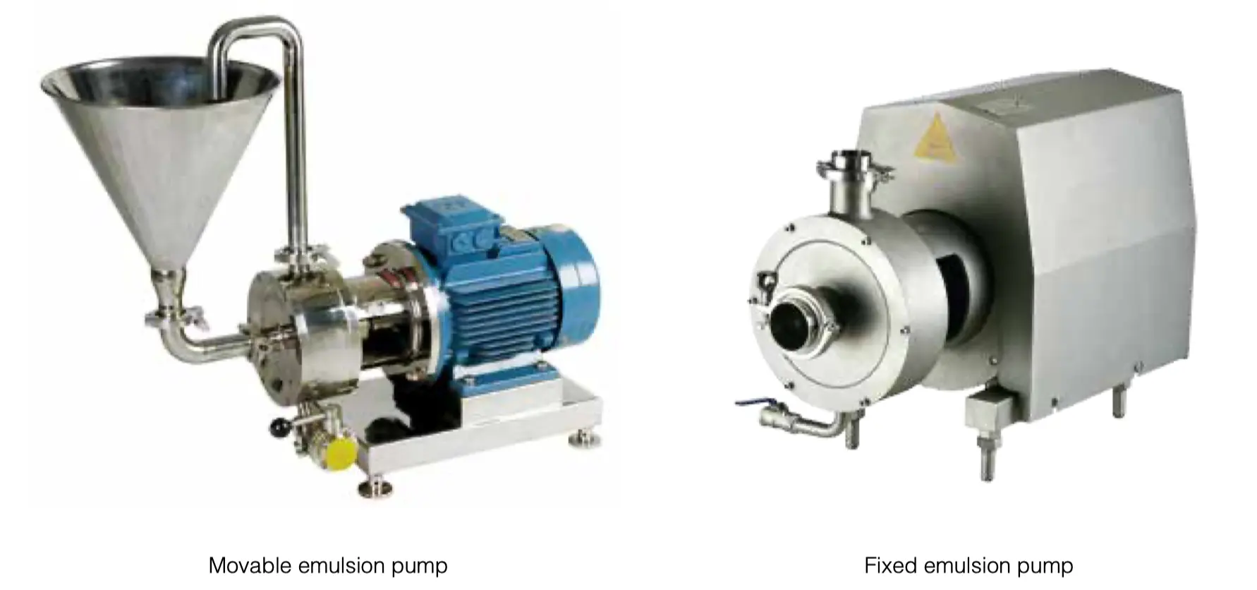 Movable & Fixed Emulsion Pump